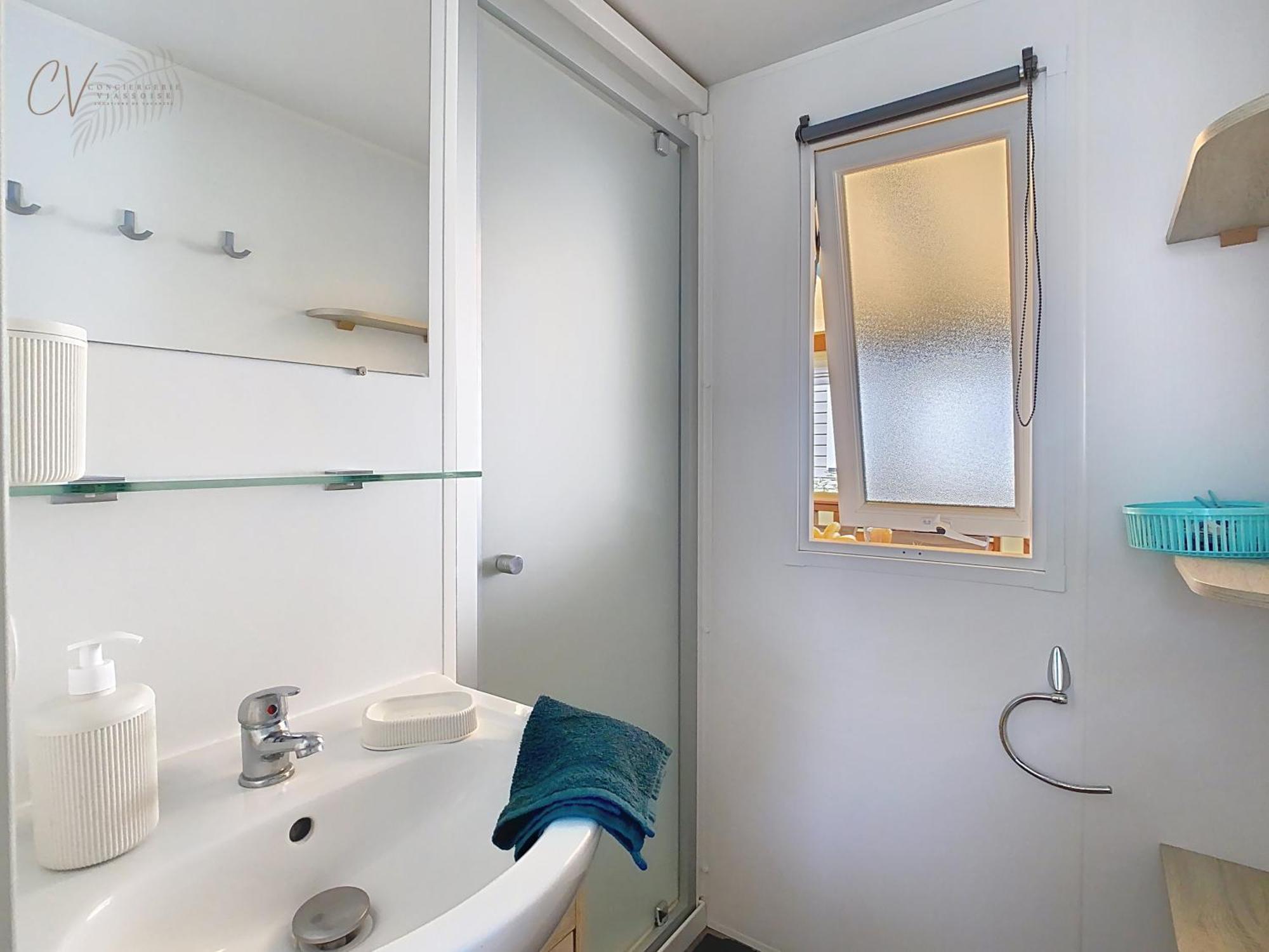 Mobil-Home Ja 68 A Vias - La Carabasse - Camping Siblu Avec Piscine Exterior foto